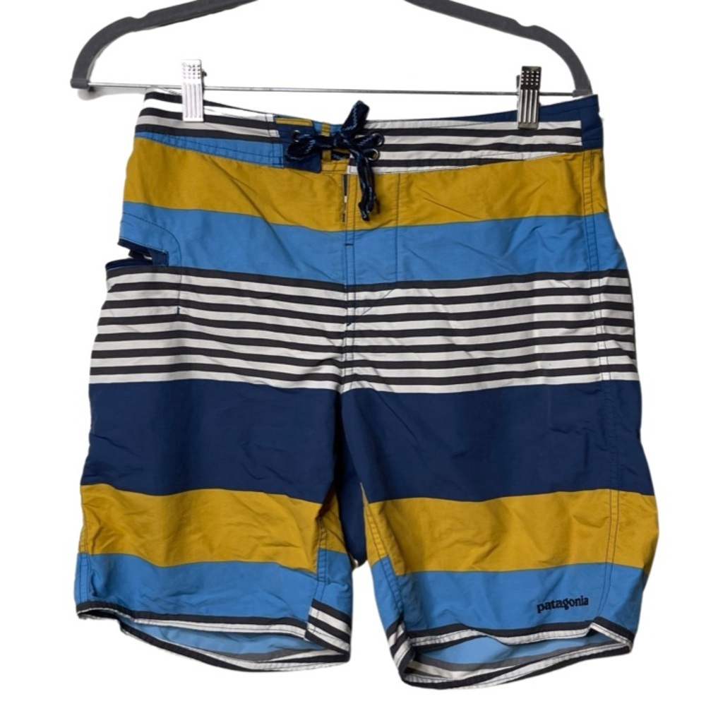 PATAGONIA MEN'S WAVEFARER BOARD SHORT SWIM TRUNKS SZ 30
